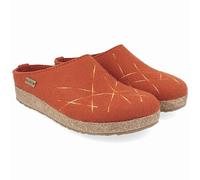 HAFLINGER Pantofole da Donna Grizzly Mikado 741040, Numero:37 EU, Colore:Multicolore