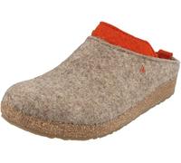 HAFLINGER Pantofole da Donna Grizzly Speed 731099, Numero:37 EU, Colore:Beige