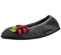 HAFLINGER Pantofole per Donne Hortus 623324, Numero:38 EU, Colore:Grigio