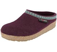 HAFLINGER Pantofole Unisex Adulto Grizzly Franzl 711001, Numero:42 EU, Colore:Viola