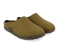 HAFLINGER Pantofole Unisex Adulto Manhattan Clog 391001, Numero:46 EU, Colore:Verde