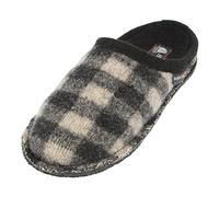 HAFLINGER - PLAID - pantofola in lana cotta con disegni