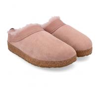 HAFLINGER zoccolo in pelle di agnello Snowbird pantofola in feltro palissandro, 42
