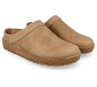 HAFLINGER TRAVEL-CLASSIC PANTOFOLE UNISEX IN PELLE MORBIDA COLORATE SABOT