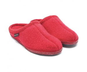 Haflinger - Walktoffel Alaska - Pantofole EU 45 rosso