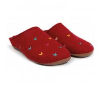 Haflinger - Women's Everest Farfalline - Pantofole EU 36 rosso
