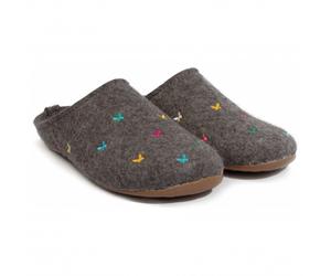 Haflinger - Women's Everest Farfalline - Pantofole EU 37 grigio