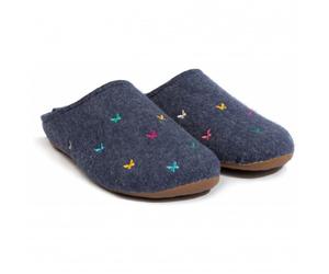 Haflinger - Women's Everest Farfalline - Pantofole EU 38 blu