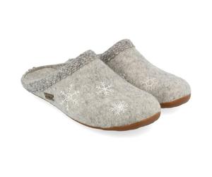 Haflinger - Women's Everest Snowflake - Scarpe da casa EU 36 grigio