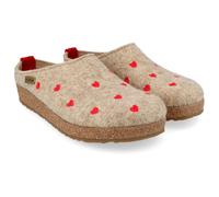 Haflinger - Women's Grizzly Cuoricini - Pantofole EU 39 beige