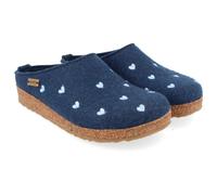 Haflinger - Women's Grizzly Cuoricini - Pantofole EU 41 blu