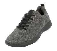 Haflinger Wool-Sneaker Every Day, Ciabatte Unisex-Adulto, Anthracite, 44 EU