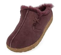 HAFLINGER zoccolo in pelle di agnello Saskatchewan pantofola di feltro