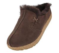 HAFLINGER zoccolo in pelle di agnello Saskatchewan pantofola di feltro