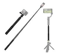 HAFOKO 150cm/59"Invisibile Selfie Bastone compatibile con Insta360 X5-X, Prolunga Asta compatibile con DJI Osmo 360 Telecamera D'azione Estensibile Monopiede compatibile con DJI Osmo 7/6/5/4/3