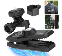 HAFOKO OSMO Pocket 3 Magnetico Zaino Clip Montaggio 360° Rotazione A Tracolla Cinghia Supporto compatibile per DJI OSMO Pocket 3/GoPro Hero 13/12/11/10/9/8/7/6/5/Insta 360 X4 X3 X2 X ONE RS R GO3