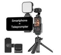 HAFOKO OSMO Pocket 3 Supporto per Telefono con Foro Filettato da 1/4 E Scarpa Fredda Espansione Telaio per Microfono Leggero compatibile con DJI OSMO Pocket 3 Accessori