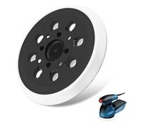 HAFRILY Bosch - Piatto abrasivo 125 mm, con , 8 fori, per Bosch Pex 400 AE/Pex 300 AE, con gancio per levigatrice orbitale Bosch