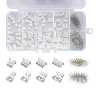 HAFRILY Set di 360 connettori MX 1,25 mm, 2/3/4/5 pin, alloggiamento Dupont, spina 1,25 mm, spina MX per diversi modelli di comandi di volo, auto da corsa