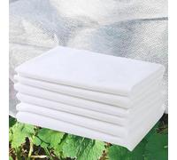 HAFRILY Tessuto non tessuto da giardino in tessuto non tessuto, 30 g/m², 2,5 m x 7,5 m, protezione invernale per piante, protezione per piante da gelo, freddo, sole, insetti, uccelli