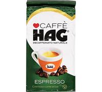 Hag - Caffè Decaffeinato Naturale, Espresso - 4 confezioni da 250 g [1 kg]