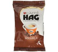 Hag - Caffè Solubile Decaffeinato - Miscela Caffè Istantaneo Aroma Intenso - 20 Confezioni - Pacco da 100 gr