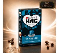 HAG Decaffeinato DEK Classico Capsule Caffè in Alluminio Compatibili Nespresso