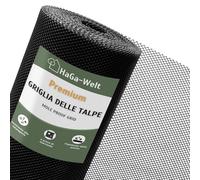 HaGa Griglia per talpe, larghezza 2 m, in plastica, per espellere le talpe in giardino, adatta agli animali domestici, spaventapasseri (merce al metro)