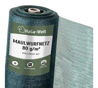 HaGa Rete per talpe - 3 m x 20 m - Rete di protezione contro le talpe - efficace allontanamento delle talpe sotto prato e prato - adatto agli animali e spaventapasseri