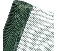 HaGa-Welt RK3/130HD - Rete di plastica per giardino, cantiere, rinforzo 1,3 m di larghezza, grigio scuro (al metro)