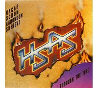 HAGAR SCHON AARONSON SHRIEVE - THROUGH THE FIRE LP (VINYL ALBUM) US GEFFEN 1984