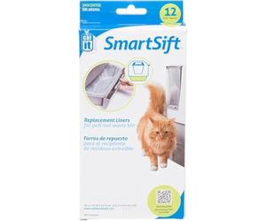 Hagen CatIt SmartSift - Sacchetti di ricambio per pattumiera estraibile, 12 pezzi, 39,9 cm