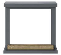 Hagen Cornice Camino, Mantelpiece Grigio Pieno