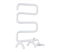 Hagen, HA05293, Portasciugamani Elettrico Riscaldante, Asciugatura Rapida con 5 Tubi riscaldanti, Design Elegante in Acciaio, Antibatterico, Compatto e Portatile, Funzionamento Sicuro 24/24, IPx4,