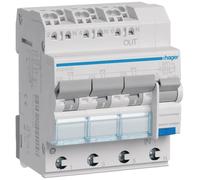 Hager Adattatore, plastica, bianco, piccolo