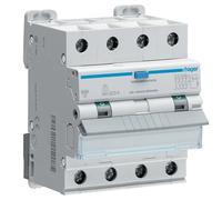 Hager afp460h - Interruttore automatico differenziale 4 poli 6 KA C-10 A 300 mA type-ac