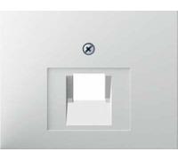 Hager arsys - Piastra centrale con 1 Presa Ki Bianco pile