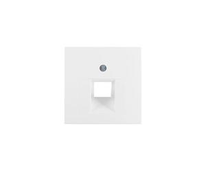 Hager arsys - Piastra centrale con 1 Presa S1/B1/B3/B7 Bianco pile