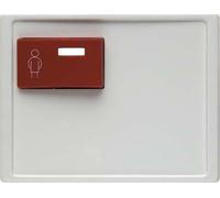 Hager arsys - Placca per riferimento Ackermann Bianco pile