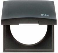 Hager B. Mobil - Cornice con coperchio + scritta IP44 pregiata antracite