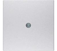 Hager B1 - Piastra centrale presa telefono alluminio