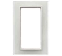 Hager B7 - Cornice speciale per pulsante bianco pile