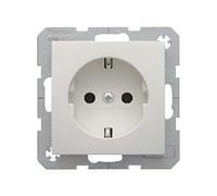 Hager Berker 47431909 - Presa Schuko con morsetti a innesto, colore: Bianco