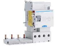 HAGER Blocco differenziale 4 poli 63A AC compatibile serie M N BF464N
