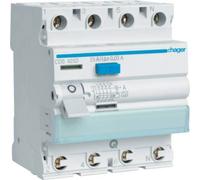 Hager CDA425D - Residual-current device - Type A - 6000 A - 230 - 400 V