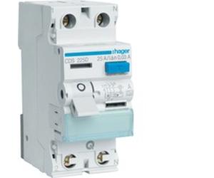 Hager CDS225D - Residual-current device - Type A