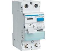 Hager CDS240D - Interruttore Differenziale di Protezione FI, grigiobianco