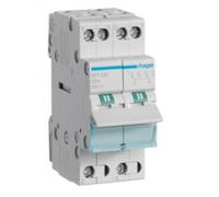 HAGER COMMUTATORE 1-0-2 2 POLI 25A 2 MOD COM A SFT225