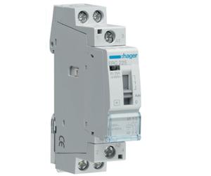 HAGER CONTATTORE MODULARE A COMANDO MANUALE ECO 2NA 230VAC 25A 1M ERC225