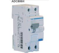 HAGER DIFFERENZIALE MAGNETICO INTERRUTTORE AUTOMATICO 1PN 30MA AC 6A 4.5KA C 2 M